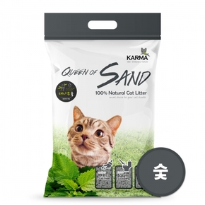  카르마) 퀸오브샌드 (숯) 7L / 고양이 모래