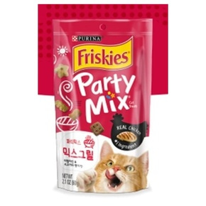 퓨리나) 프리스키 파티믹스 믹스 그릴 60g / 미국산 / 고양이간식