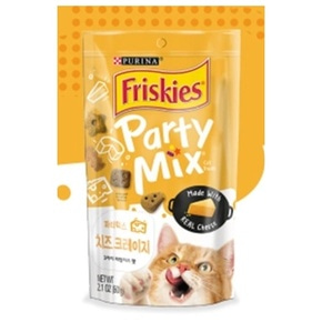퓨리나) 프리스키 파티믹스 치즈크레이지 60g / 미국산 / 고양이간식